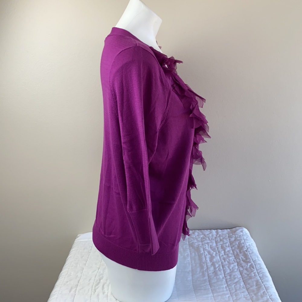 Lane Bryant Ruffled Cardigan - Picture 9 of 15